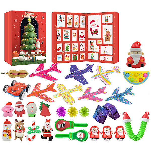 Julnedräkningskalender Blind Box Present för barn STYLE2