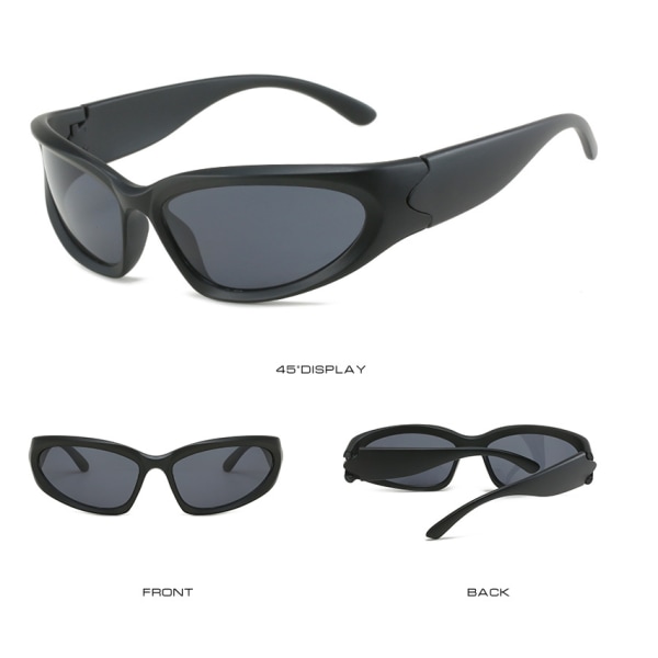 Polariserade solglasögon för kvinnor, premium modesolglasögon black