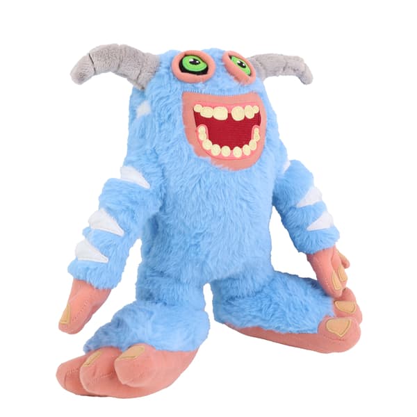 My Singing Monsters Mammott Plyschdjur, 28cm blue