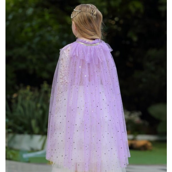 Princess Cape med gratis tillbehör Purple S