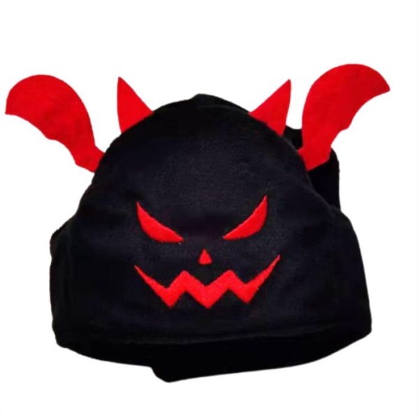 Halloween Spooky Hat til Katte og Små Hunde Black And Red 37CM