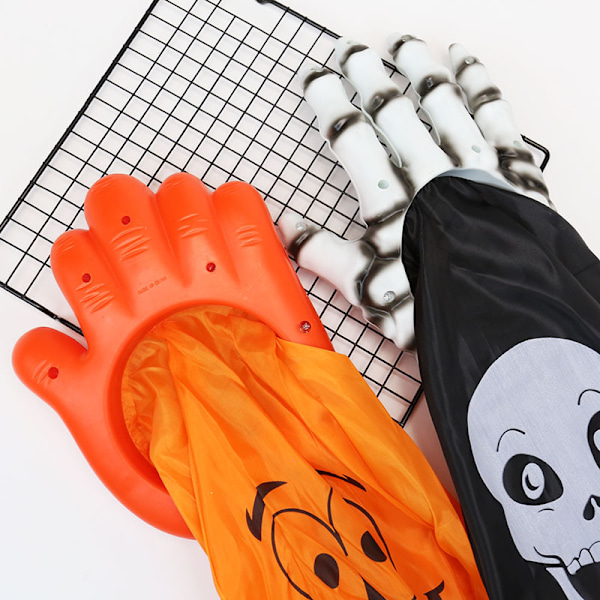 2 kpl Halloween-kurpitsakarkkipusseja