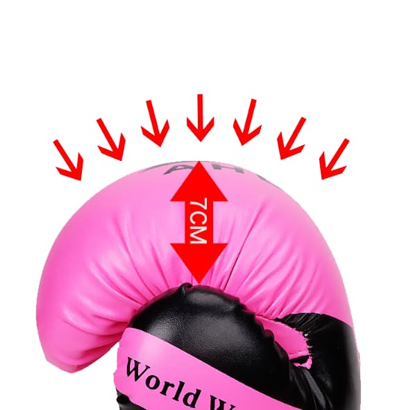 Boxningshandskar Kickboxing boxhandskar pink