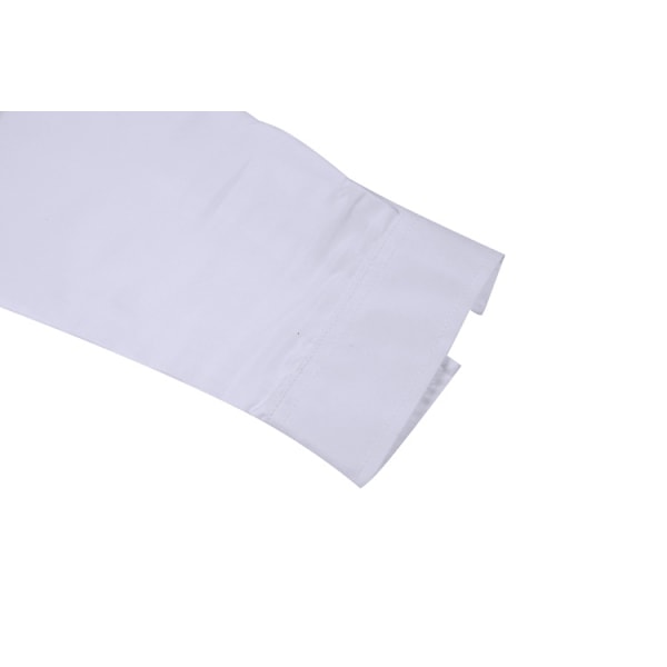 Mænds Regular-Fit Langærmet Oxford Skjorte White M