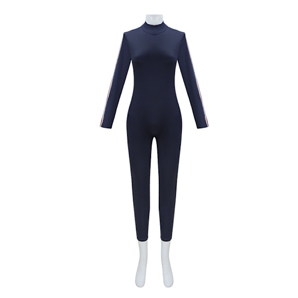 M3GAN 2 Kung Fu Jumpsuit Komplett Cosplay Kostym för Kvinna blue M