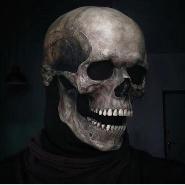 Halloween Aktivitetsmun Skelett Latexmasker Style1
