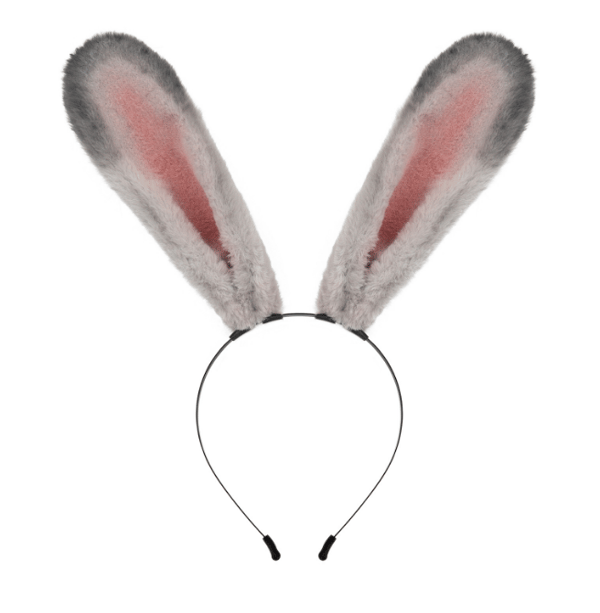 Bunny Easter Halloween Rabbit Costume Headwear grey