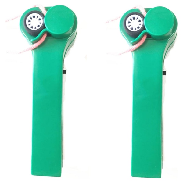 2 st Ny String Handheld String Launcher, Zip Rope Propeller Green