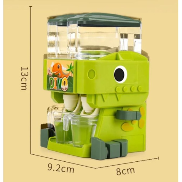 Børns Dinosaur Dobbelt Vanddispenser Legetøj green