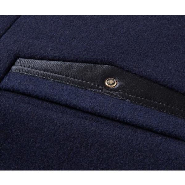 Herrar Ullrock Slim Fit med Sjal Krage camel color L