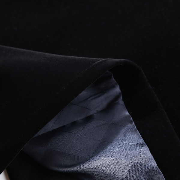 Herrmode Velvet Suit Jacka Slim Fit Blazers Blue L
