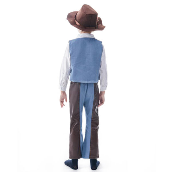 Pojkar Cowboy kostym Halloween Dress Up Cosplay Set style 1 80cm