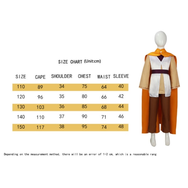 Star Wars Character Barn Cosplay kostym Nubs 150