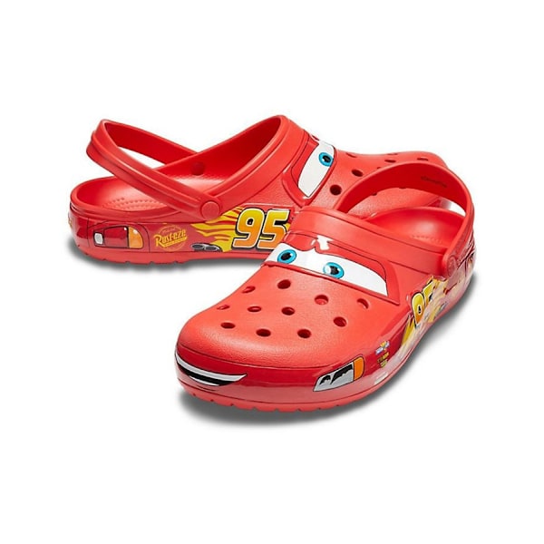 Unisex Vuxen Pixar Bilar McQueen Träsko red 39/40