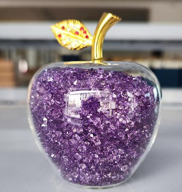 Juleaften Harpiksdiamant Eple Purple