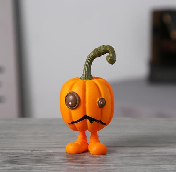 Halloween Græskar Resin Håndværk Til Hjemmedekor 5*5*9CM