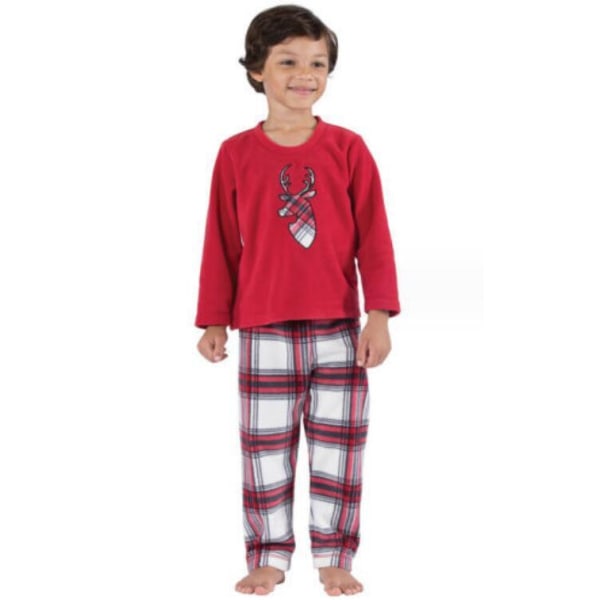 Jule-Reinsdyr Pyjamas - Familie Kostyme 14T