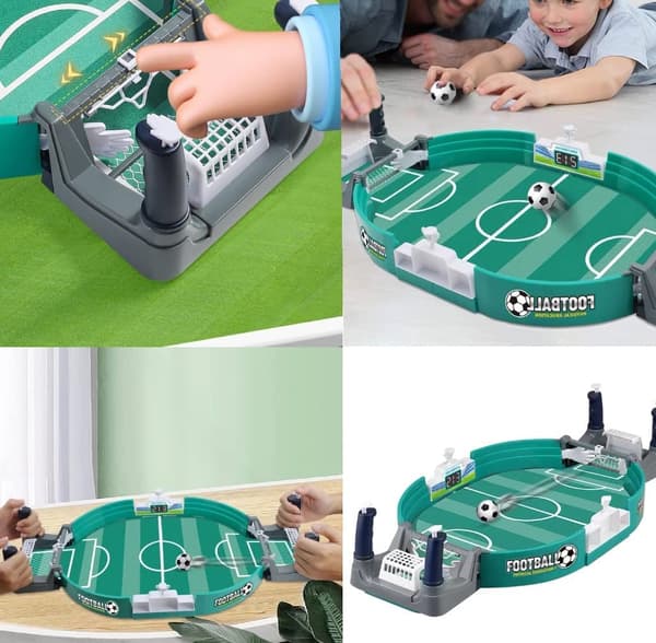 Shootout spel för bordsfotboll Green
