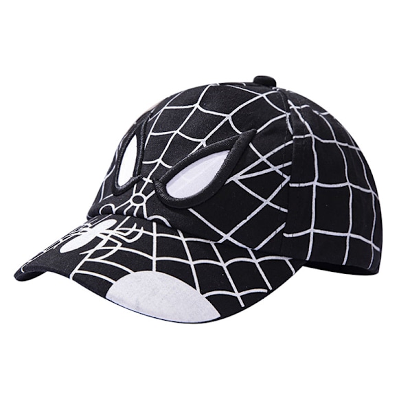 Spiderman Baseballcaps for Gutter med Justerbar Stropp Black 2