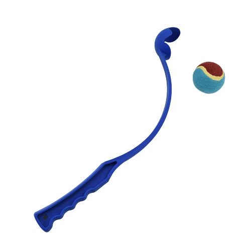 Launch A Ball Hundefotballkaster Blue