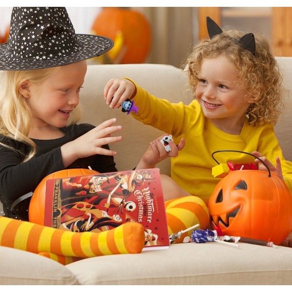 Halloween adventskalender med överraskningsleksaker, semesternedräkning till Halloween A-Old Model