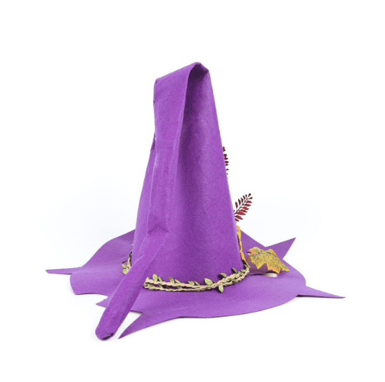 Vuxenhatt Häxhattdräkt purple