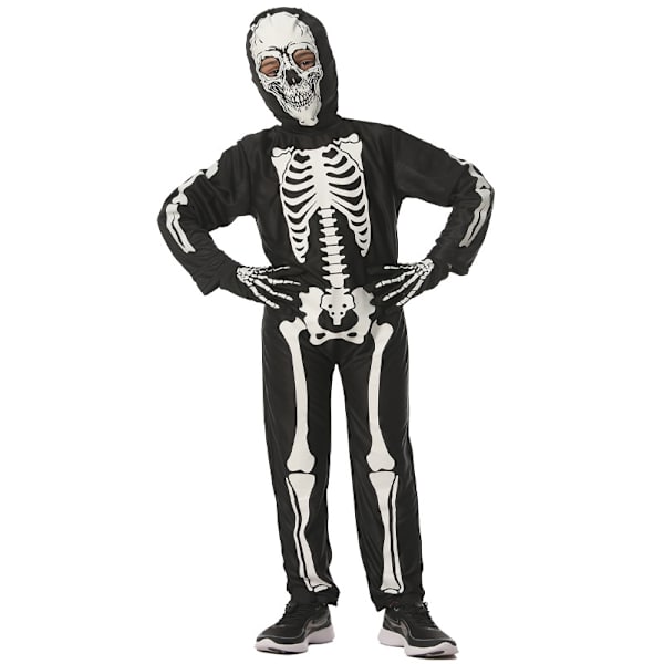 Lasten Luurankoasu, Hohtava Luuranko Halloween-asu L