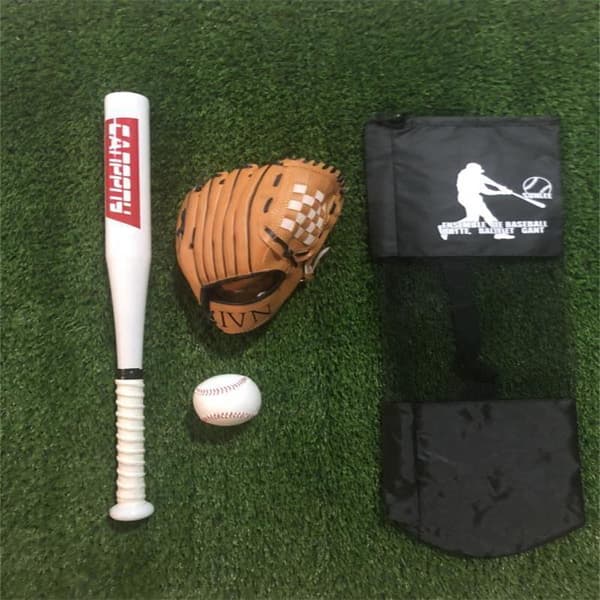 Baseballsett for barn, 3-i-1-pakke med baseballhanske Blue