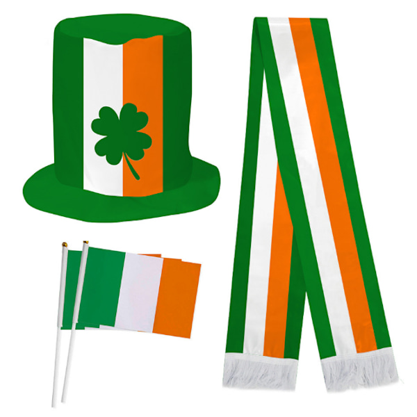 3 delar St. Patrick's Day Party Hat Set 1