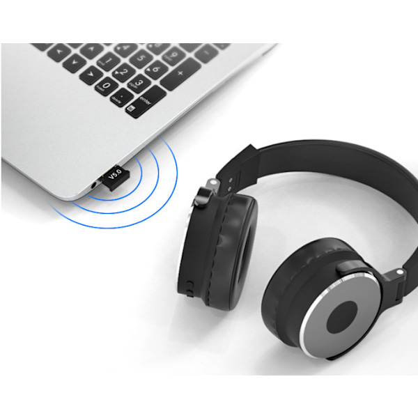 USB WiFi Bluetooth Adapter, 2.4/5Ghz Trådløs Netværks Ekstern Modtager