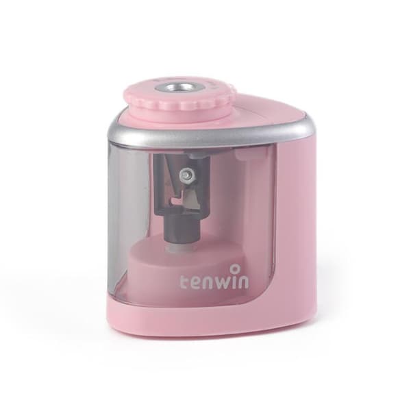 Sähköinen kynän teroitin No. 2 -kyniä varten Pink