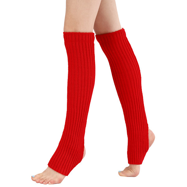 Balettilegginsit, Ribitetty Neulelegginsit Red