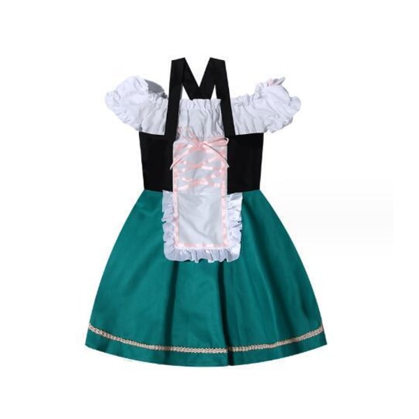 Barnens München Oktoberfest Flickas Kostym L