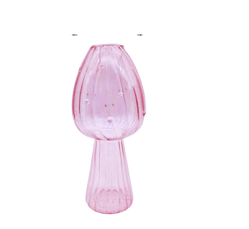 Hydroponiska växtvaser Mushroom Glas Bud Vases Style 5