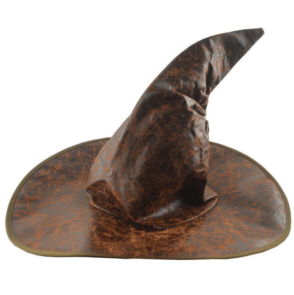 Halloween Wizard Witch Hat Maskerad Party Cap brown