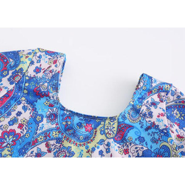 Tjejer Leotards One-Piece Färgglada Danskläder rainbow 110cm