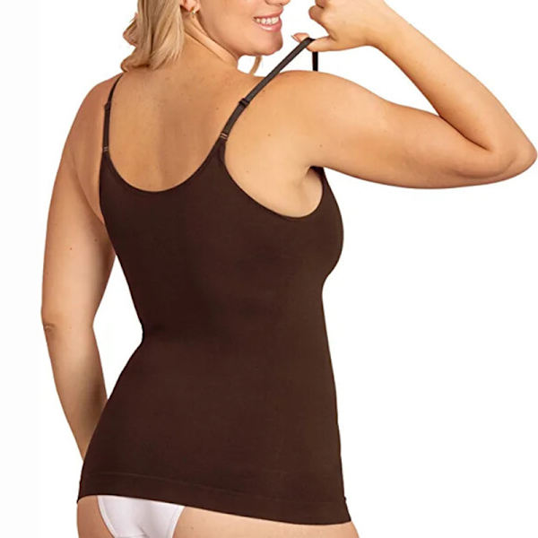 Camisole för Kvinnor, Tummy Control Shapewear Brown S