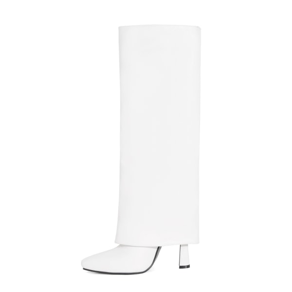 Damkängor med vikbar kilklack White 43