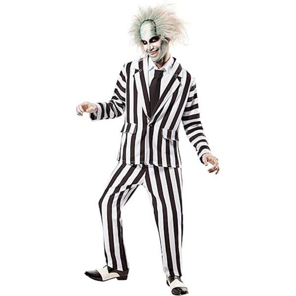 Herr Beetlejuice Deluxe Kostym M