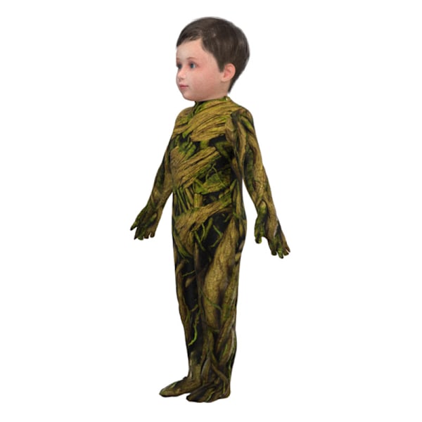 Barn Groot Jumpsuit Halloween Kostyme 150CM