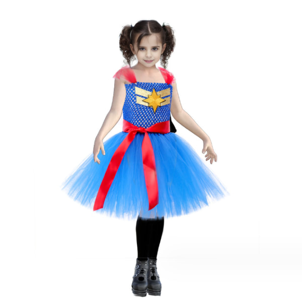 Justice League Supergirl Tutu-mekko Lapselle 120-135