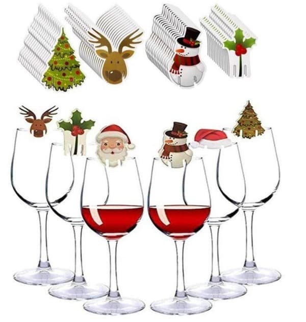 80 stk Julevinbriller Innstikkort 80PCS