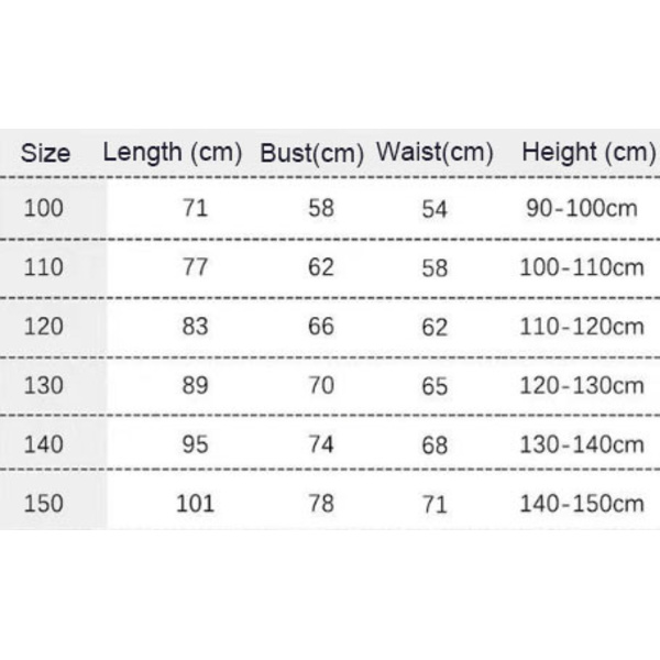 Liten Sjöjungfrun Klänning för Småflickor Sjöjungfru Pailletter Kostym 140cm