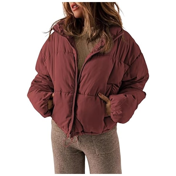 Damjackor med dragkedja och fickor Red XL