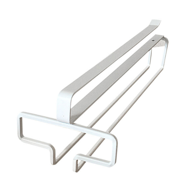 Single Rail Vinglas Stemware Rack Hållare white