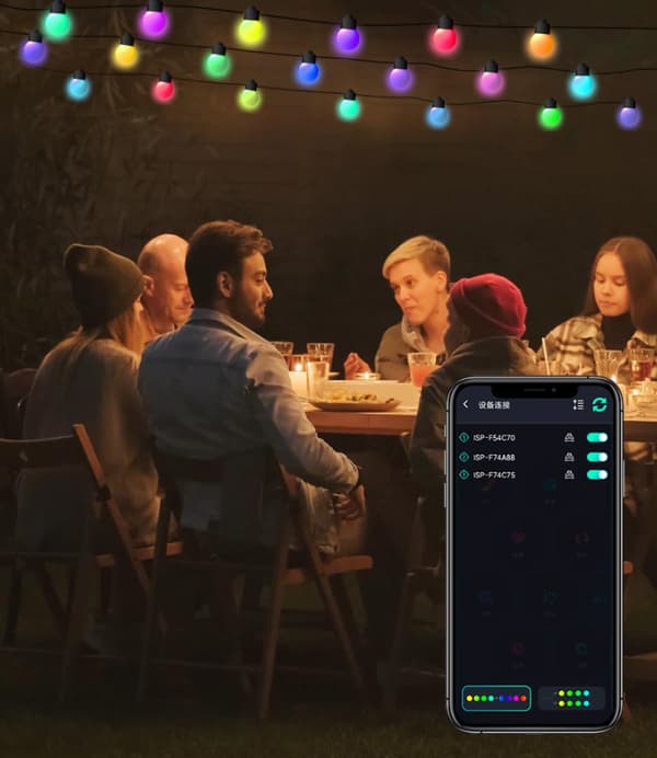 Ulkovalot 32FT, RGB-Patiolangat 5M
