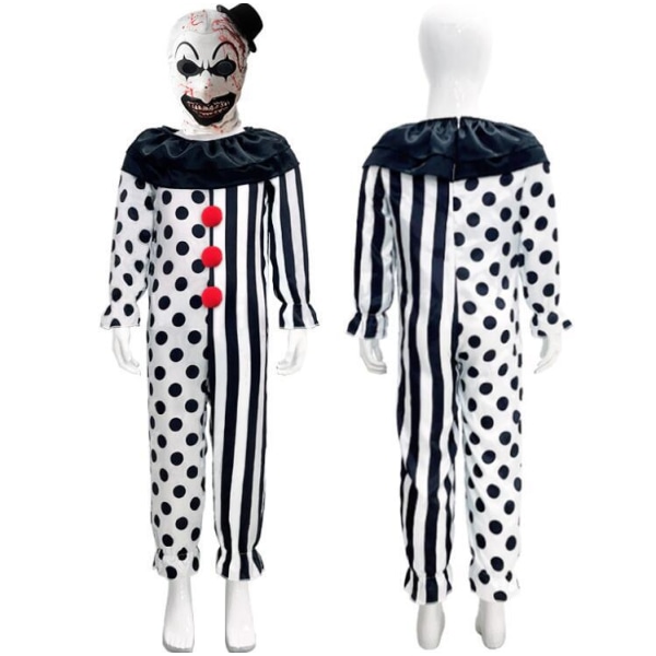 Halloween Barn Kostume til Børn - Klovn Cosplay Sæt Style3 130