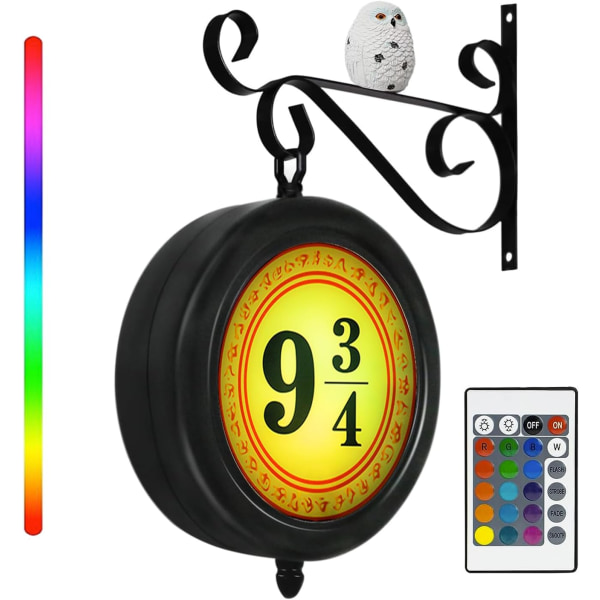 Plattform 9 3/4 Skiltlys Remote Control