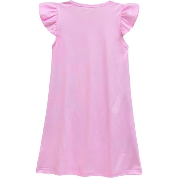 Barn Filmkostyme Rosa Kostyme Cosplay Kjole Pink 6T