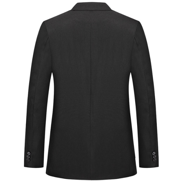 Slim Fit Solid Blazer Sport Coat för män grey M